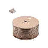 Steren Speaker Cable - 1000ft - Clear