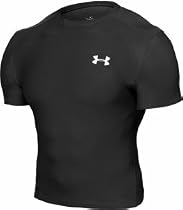 Under Armour Everton Heatgear Short Sleeved T-Shirt - Black - Large