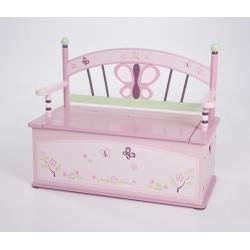21U74By7DOL Levels Of Discovery Sugar Plum Bench Seat with Storage