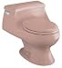 KOHLER K-3386-45 Rialto One-Piece Round-Front Toilet, Wild Rose