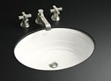 KOHLER K-2832-0 Garamond Undercounter Lavatory, White