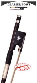 GLASSER FIBERGLASS HORSEHAIR VIOLA BOW 4/4 303SH-4/4
