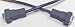 Belden 49901A 060S2 Cable Assembly; Male/Male D-Sub; 9 Position Shielded; 10 Foot; Chrome