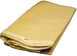 7 x 30 73% Desert Tan Mesh Tarp, grommets approx. 18" oc