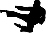 Karate Decal Wall Word Lettering Art Large