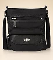 Turn Lock Cross Body Bag