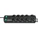 Brennenstuhl 1153300120 Steckdosenleiste Primera-Line Technik 10-fach 2 m H05VV-F 3G1,5, schwarz