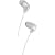 JVC HA-FX34S Marshmallow In-Ear Headphones (Silver)