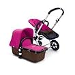 Bugaboo Cameleon Stroller - Dark BrownBase - 2007 Pink Fleece