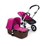 Bugaboo Cameleon Stroller - Dark BrownBase - 2007 Pink Fleece