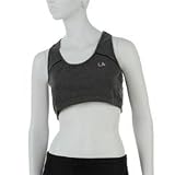 Gear Crop Sports Bra Ladies Charcoal Marl 16