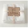 Now Designs Set of 3 Floursack Towels, White