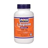 ARGININE 500mg - 250 CAPS., (Now Food)