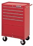 Pro Series 5 Drawer Tool Cart - 26.5" Wide
