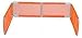 Bowling - Bowling Backstops, Orange - Sports Games