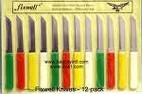 12pc Fixwell Stainless Steel Knives - Made in Germany