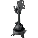 Panavise Mount with Adjustable Head, 6 riseStandard Phone Mount, Standard Phone Mount, adjustable head, 90 degree tilt base, with 6 post, black