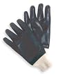 Condor 3BA47 Glove, PVC, Smooth, Black, Size Large, Pr