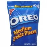 Oreo Cookies Pieces, Medium, 16-Ounce Packages (Pack of 12)