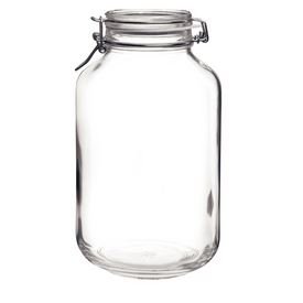 Bormioli Rocco Fido Clear Jar, 135.25 Oz.