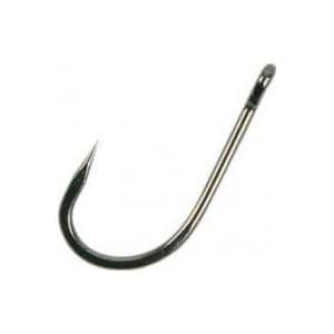 WSB eyed barbless fishing hooks - 10 x size 12