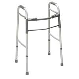 Guardian Easy Care Folding Walker with Out Wheels for Adults, #30755P, 1 ea