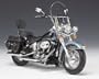 PLEASE READ DESRCIPTION!!! Harley-Davidson FLSTC Heritage Softail Classic in Suede Blue Pearl and Vivid Black