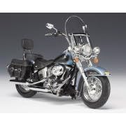 PLEASE READ DESRCIPTION!!! Harley-Davidson FLSTC Heritage Softail Classic in Suede Blue Pearl and Vivid Black