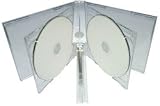 10 Clear Sextuple 6 Disc CD Jewel Case
