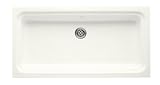 KOHLER K-6606-0 Oceanview Tile-In Utility Sink, White