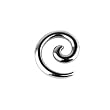 10 Gauge Surgical Steel Curved Spiral Taper