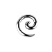 10 Gauge Surgical Steel Curved Spiral Taper