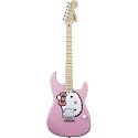 Fender Squier Hello Kitty Strat Guitar, Pink