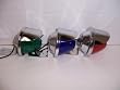 Red Large Bee Taillight with Visor Bicycle Light