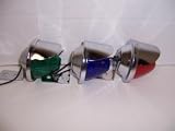 Red Large Bee Taillight with Visor Bicycle Light