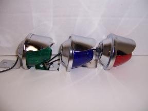 Red Large Bee Taillight with Visor Bicycle Light