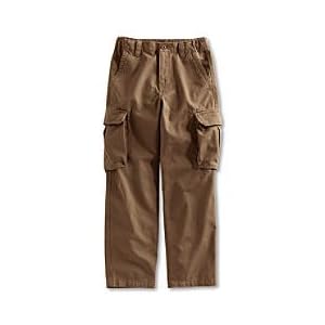 Little Boys' Slim Washed Cargo Pants