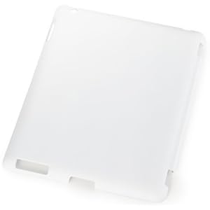 【クリックで詳細表示】SoftBank SELECTION ラバーケース for iPad(3rd/2nd)/iPad Smart Cover併用タイプ