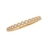 14K Rose Gold Diamond Wedding/Anniversary Band - 0.16 Ct.