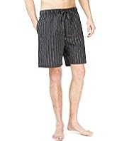 Autograph Pure Cotton Striped Pyjama Shorts