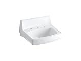 KOHLER K-2030-0 Greenwich Wall-Mount Lavatory, White
