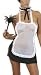 Dreamgirl Women's Dreamgirl Ooh La La French Maid Lingerie Set - 4933