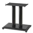 Sanus Systems NFC18B Natural Foundations 18 inch Center Speaker Stand, Black