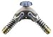 Westward 2LPN7 Dual Hose Faucet Connector, 3/4 In