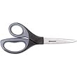 Westcott Elite Left-Handed Scissors, 8" Straight, Black and Gray