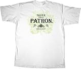 PATRON TEQUILA BEE TRILLS LOGO White Soft Cotton Licensed Tee