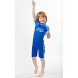Bare Sprint Shorty Little Kids Wetsuit for Swimming, Snorkeling, Water Play