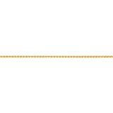 14K Gold 1.8mm Diamond Cut Spiga Chain 18
