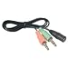 2.5mm Mobile Headset To PC Converter