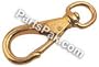 Sea Dog 1391331 SNAP, #3 BRASS SWIVEL EYE SWIVEL EYE BOAT SNAP - BRASS